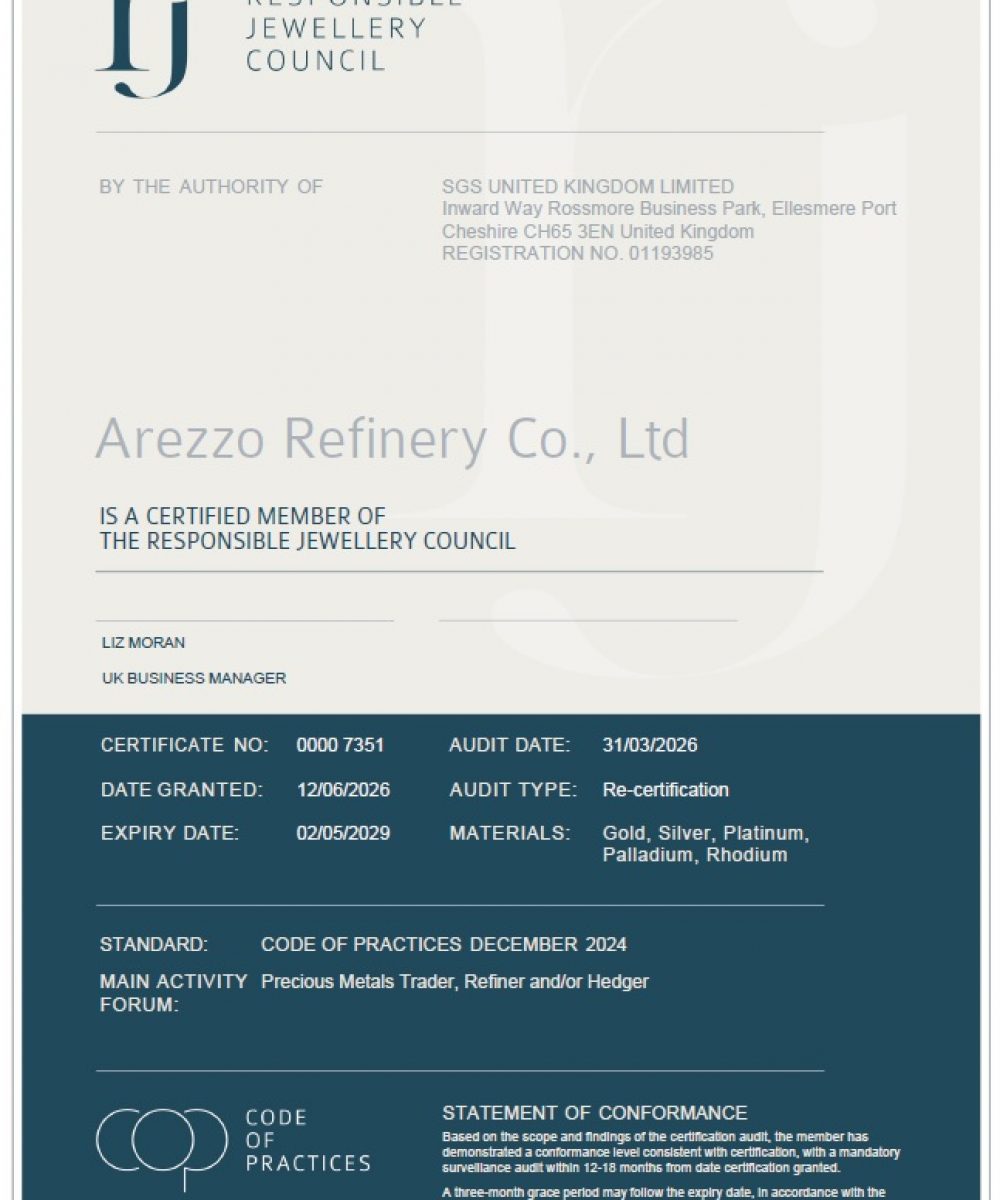 RJC COP Cert 2026